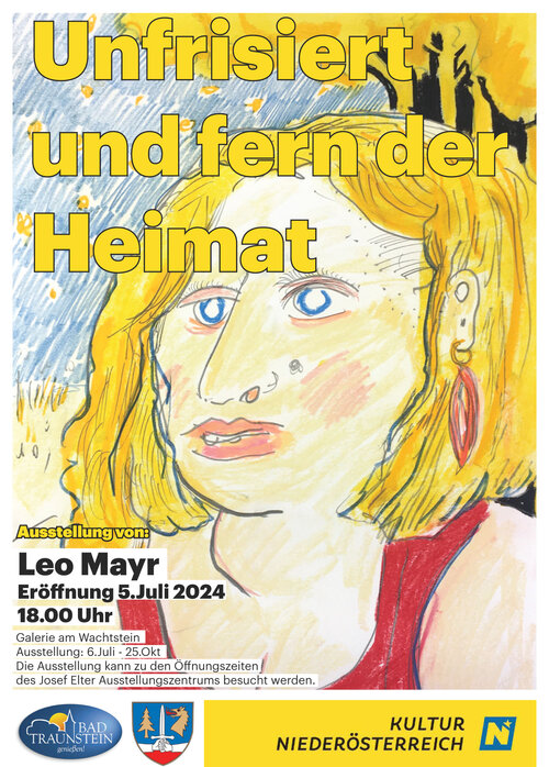 Ausstellungseröffnung von Leo Mayr
