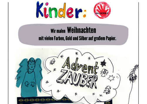 Adventzauber Kinder:malschule